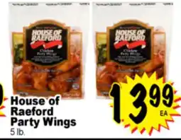 Superior Grocers House of Raeford Party Wings offer