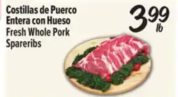 El Super Fresh Whole Pork Spareribs offer