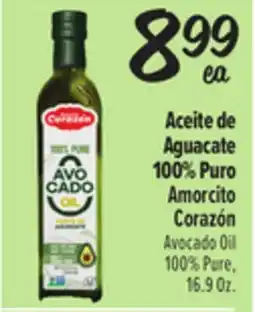 El Super Amorcito Corazón Avocado 100% Pure,16.9 Oz offer