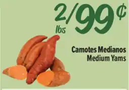 El Super Medium Yams offer