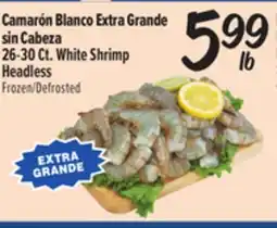 El Super White Shrimp Headless offer