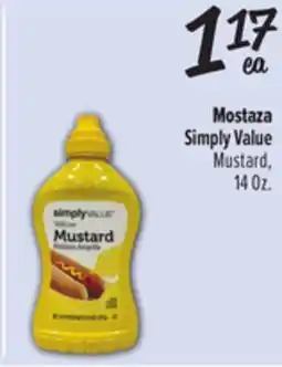 El Super Simply Value Mustard offer