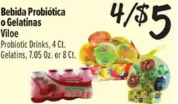 El Super Probiotic Drinks, 4Ct. Gelatins, 7.05Oz. or 8Ct offer