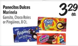 El Super Marinela Gansito, Choco Roles or Pingüinos offer