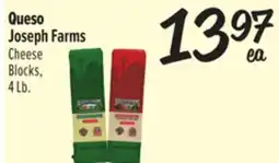 El Super Joseph Farms Cheese Blocks offer