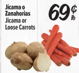 El Super Jicama or Loose Carrots offer