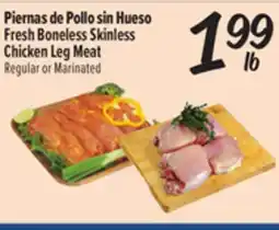 El Super Fresh Boneless Skinless Chicken Leg Meat offer
