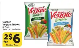 Albertsons Garden Veggie Straws offer
