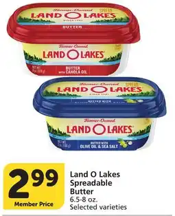 Albertsons Land O Lakes Spreadable Butter offer