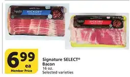 Albertsons Signature SELECT Bacon offer