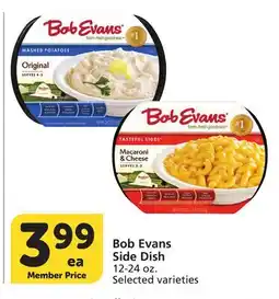 Albertsons Bob Evans Side Dish offer