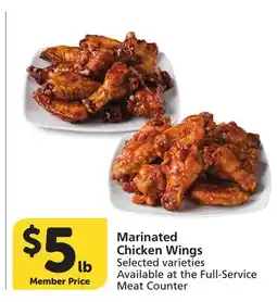 Albertsons Marinated Chicken Wings offer