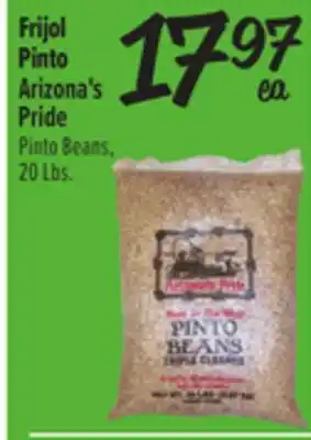 El Super Arizona's Pride Pinto Beans offer