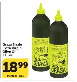 Albertsons Graza Sizzle Extra Virgin Olive Oil offer