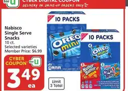 Albertsons Nabisco Single Serve Snacks offer