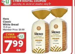 Albertsons Hero Classic White Bread offer