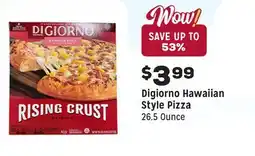 Grocery Outlet Hawaiian Style Pizza offer