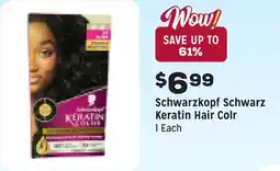Grocery Outlet Schwarz Keratin Hair Colr offer
