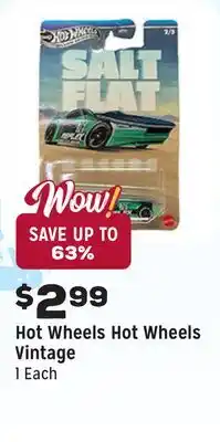 Grocery Outlet Hot Wheels Vintage offer