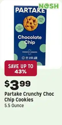 Grocery Outlet Crunchy Choc Chip Cookies offer