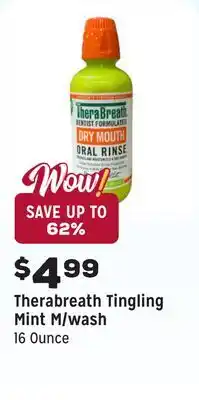 Grocery Outlet Tingling Mint M/wash offer