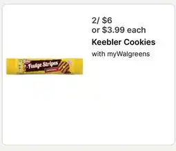 Walgreens Keebler Cookies with myWalgreens offer