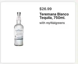 Walgreens Teremana Blanco Tequila, 750ml offer