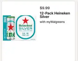 Walgreens 12-Pack Heineken Silver offer