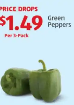 Aldi Green Peppers offer