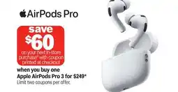 Meijer Apple AirPods Pro 3 offer