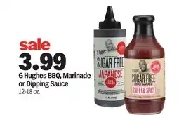 Meijer G Hughes BBQ, Marinade or Dipping Sauce offer