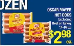 Torres Supermercado OSCAR MAYER HOT DOGS offer