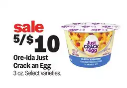 Meijer Ore-Ida Just Crack an Egg offer