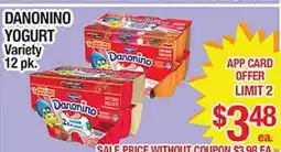 Torres Supermercado DANONINO YOGURT Variety offer