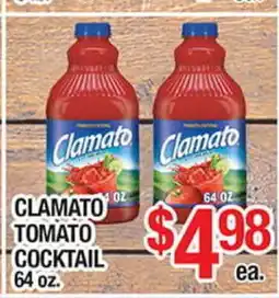 Torres Supermercado CLAMATO TOMATO COCKTAIL offer