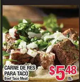 Torres Supermercado CARNE DE RES PARA TACO offer
