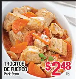Torres Supermercado TROCITOS DE PUERCO Pork Stew offer