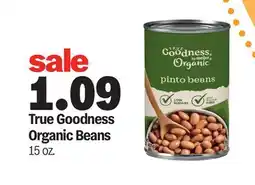 Meijer True Goodness Organic Beans offer