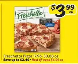 Winn Dixie Freschetta Pizza offer