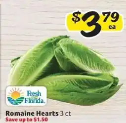 Winn Dixie Romaine Hearts offer