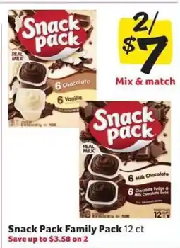 Winn Dixie Snack Pack Family Pack offer