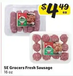 Winn Dixie SE Grocers Fresh Sausage offer