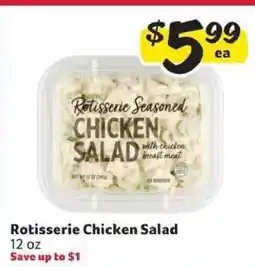 Winn Dixie Rotisserie Chicken Salad offer