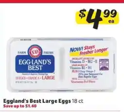 Winn Dixie Eggland's Best Large Eggs offer