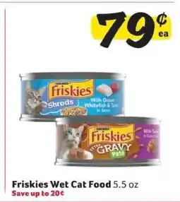 Winn Dixie Friskies Wet Cat Food offer