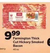 Save a Lot Farmington Thick Cut Hickory Smoked Bacon offer