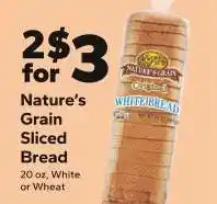 Save a Lot Nature's Grain Sliced Bread offer