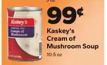 Save a Lot Kaskey's Cream of Mushroom Soup offer