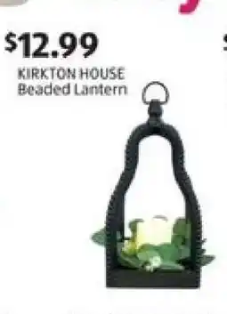 Aldi KIRKTON HOUSE Beaded Lantern offer