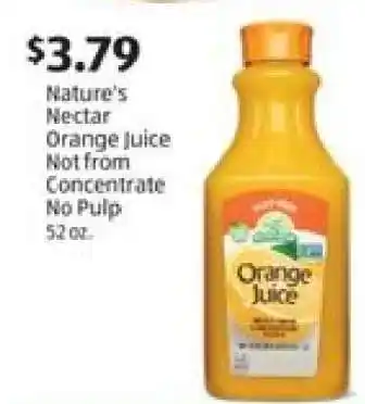 Nature's Nectar Orange Juice